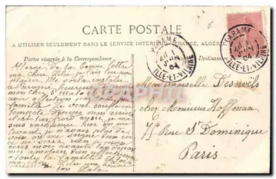 Rennes — Wielka Kaskada w Thabor — G.F. — n° 1056bis — Rewers