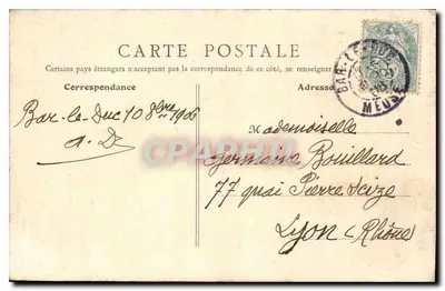 Bar-le-Duc (Meuse) — Katedra św. Jana — B. F., Paryż — Rewers