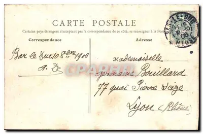 Bar-le-Duc (Meuse) — Nowa Prefektura — B.P., Paryż — Rewers