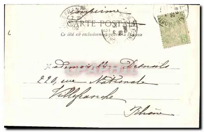 Monako - Katedra — Wydawnictwo Gilletin, fot. Nice, nr 601 — Rewers