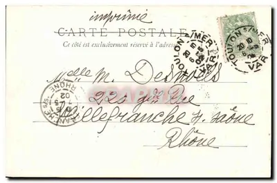 Toulon — 17 — Na brzegu morza — Cliché Giraud — Rewers