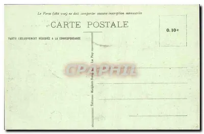 O Gerbier des Joncs (Aspecte Noroeste) — Montanha fonolítica de 1554 m. — Les Hautes-Cévennes Illustrées n°433 — Verso
