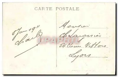 Pitoreska Ardèche — Most Arc widziany z jaskini Paul i Virginie — wydawca nieznany, nr 62 — Rewers
