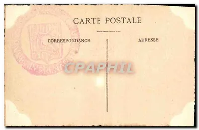 Perouges (Ain) — Wielka Sala w Gospodzie — Foto Bérardi — Rewers