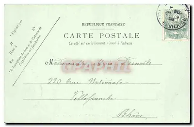 Saint-Malo — Duży Bey i Mały Bey przy niskiej wodzie — LL. n° 56 — Rewers