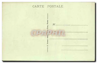 Hyères - Vista para o Mar — 84 — editor G. Arraud, Nantes — Verso