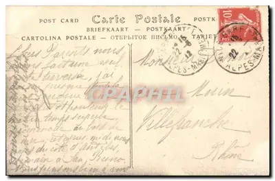 NICE i Zatoka Aniołów — Widok z Wzgórza Boron — ND Fot. n°342 — Rewers
