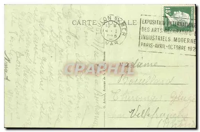 Toulon — Algemene uitzicht van de Haven en perspectief van de Kade Cronstadt — Achterkant