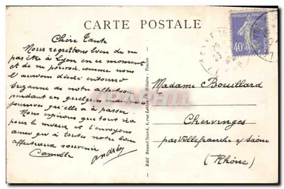 Sablettes-les-Bains — Brzeg morza — Wyd. B.S. nr 241 — Rewers