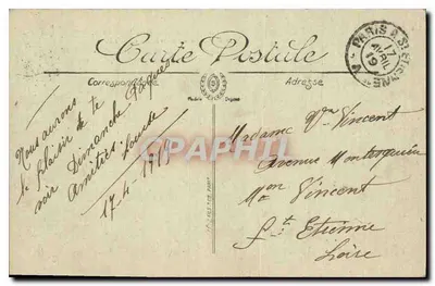 Paryż — Bulwar Saint-Denis — LL. — 104 — Rewers