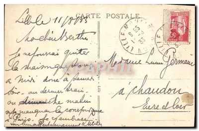 Lille — Brama do Paryża — E.C. — nr 46 — Rewers