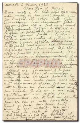 Paris - A Rue des Tuileries e os Jardins — A. P. — n°92 — Verso