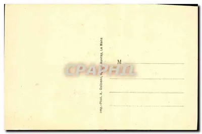 LE MANS — Dom zwany « domem Królowej Bérengère » — Imp. Phot. A. Dolbeau, Le Mans — Rewers
