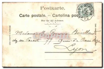 St-FERRÉOL (Góry Czarne) — Digue i basen — Paul Maurel, wydawca w Revel, n°8 — Rewers