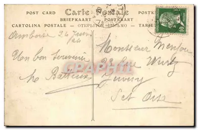 Amboise — Most i Zamek — ND Pboi, n°46 — Rewers