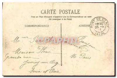 Dauphiné - Droga do Grande Chartreuse - Wejście do Pustkowia - E.R. - n°1188 — Rewers