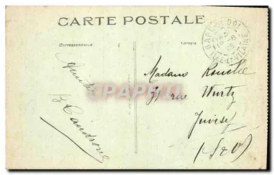 Costa de Esmeralda — Tumba de Chateaubriand — editor Saint-Malo, n° 202 — Reverso