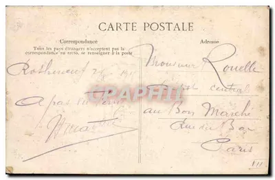 Rotheneuf — Gouffre — Wydawca nieznany, n° 1114 — Rewers