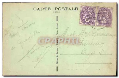 Granville — Le Roc et la Guérite de l'Empire — Wydawnictwo A. Benard — Rewers