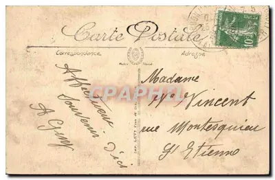 Bourbon-L'Archambault — Widok na zakład leczniczy — LL. — Rewers
