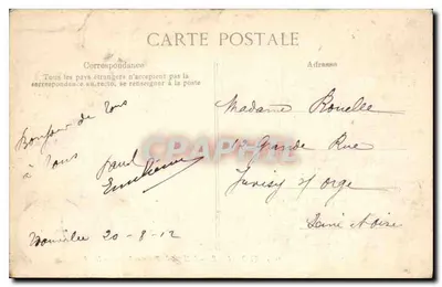 Trouville — O Hotel de Paris e o Palace Hotel — BPD, n°105 — Verso