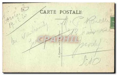 Tours (Loire-et-Loire) — Katedra Świętego Gatiana — wydawca A. Pappeghin, nr 14 — Rewers