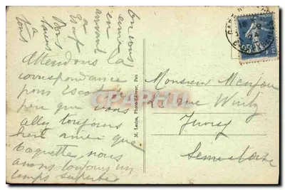 Pau - Kolejność Pyrenées — L. V. — nr 11 — Rewers