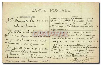 PAU - Monumento dos Mortos de 1870 — Marcel Delhoy, fototipia, Bordeaux, n°50 — Verso