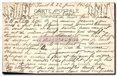 Pau - Praça Real - Estátua de Henrique IV — Les Basses-Pyrénées, editor Métotype Launay Frères, n°35 — Verso