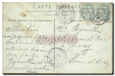 Lisieux — Most nad Touques, Droga do Pont-l'Évêque — Kolekcje ND Phot — Rewers