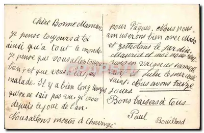 LYON — Het Paleis van Justitie en Fourvière — M.F. — Achterkant