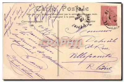 ÉPINAL — Perspektywa na Moselę — Rewers