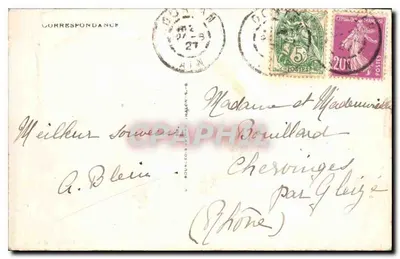 St-CLAUDE - Le Faubourg Marcel — Jura-Touriste, Verlag unbekannt — Rückseite