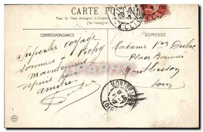 Vichy — Źródło Szpitalne — G.D. — Rewers