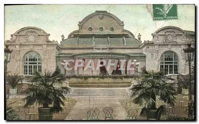 Jardim de Vichy — Vista do prédio principal — Editor desconhecido