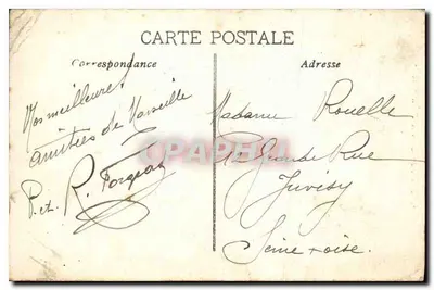 Marseille — Notre Dame de la Garde — wydawca nieznany, n°2 — Rewers