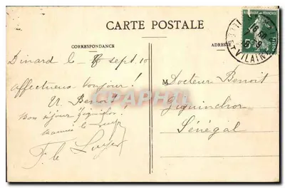 Dinard - Zatoka Prieuré — G. F. — nr 928 — Rewers