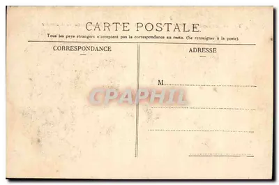 Aigues-Mortes — Tour de Constance, jardin public et pont d'Artois — vue prise du Canal de Beaucaire — Rewers