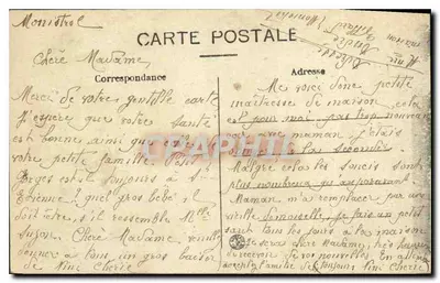 Monistrol-sur-Loire — O antigo Castelo dos Bispos — Verso