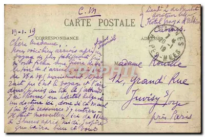 Kust van de Azuurzee — Van NICE naar CANNES, GRASSE, ST-RAPHAEL en FRÉJUS — Uitgave Giletta — Achterkant