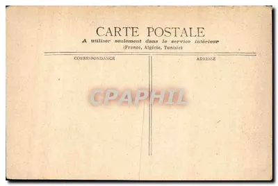 Nice - Casino Municipal — widok z placu z tłumem i karetą — Wydawca E. P. Paris — Rewers