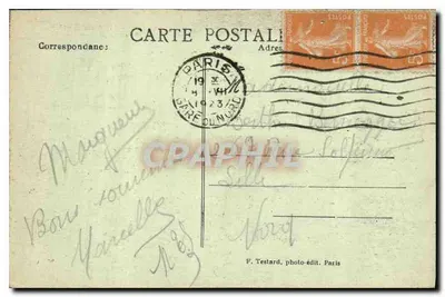 Enghifn-les Bains — Brzegi jeziora — E.M. — Rewers