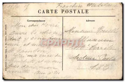 Juvivisy - Pont das Belas Fontes — editor Similbromure, n° 15 — Verso