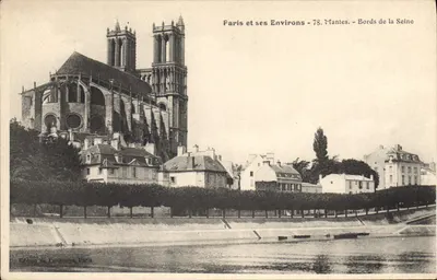 Mantes - Bordos da Seine — Edição do Frutéon, Paris, n°78