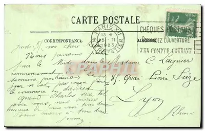 Saint-Cloud — A Igreja — LL, n° 100 — Verso