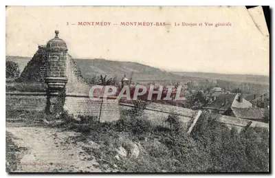 Montmédy - Montmédy-Bas — O Donjon e Vista Geral