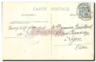Nancy — Uiterkant van de Poort Saint-Nicolas (zestiende eeuw) — La Lorraine Illustrée, n°21 — Achterkant