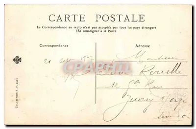 Castelo de Vincennes – 88 – A Capela e o Pavilhão da Rainha — Verso