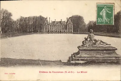 Castelo de Courances (S.-et-O.) - O Espelho — Edit. Lachasse