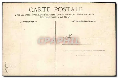 Place Victor Hugo w Grenoble — widok na Forty i St-Eynard — wydawca L.V. & Cie — Rewers